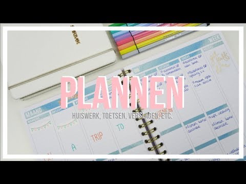 Video: Hoe u uw eigen schoolplanner kunt maken (met afbeeldingen)