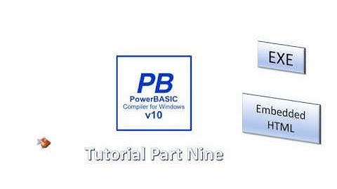 PowerBasic Windows Compiler tutorial Part 9 - Embedded HTML control