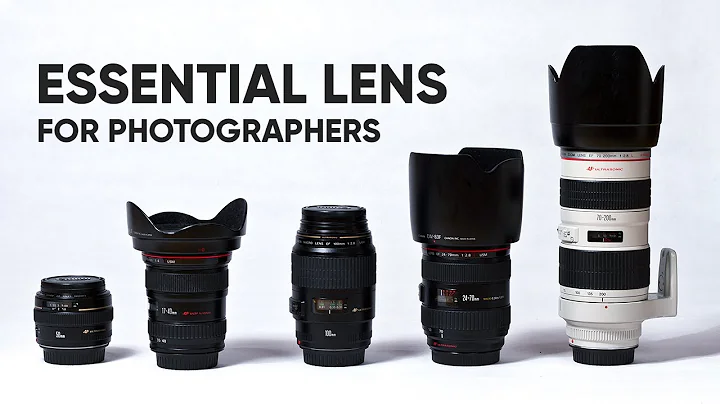 5 Must have Camera Lenses For Every Photographer | Camera Lens Types Explained