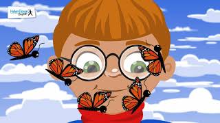 Come Little Butterfly | Songs for Children Learning English | Helen Doron Song Club