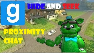 Livestream 2 | Garrys Mod - Hide & Seek (Proximity chat) w/ friends