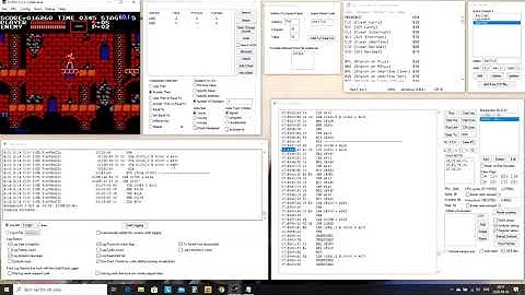 NES Game Genie Hacking: CastleVania - Stop Enemies