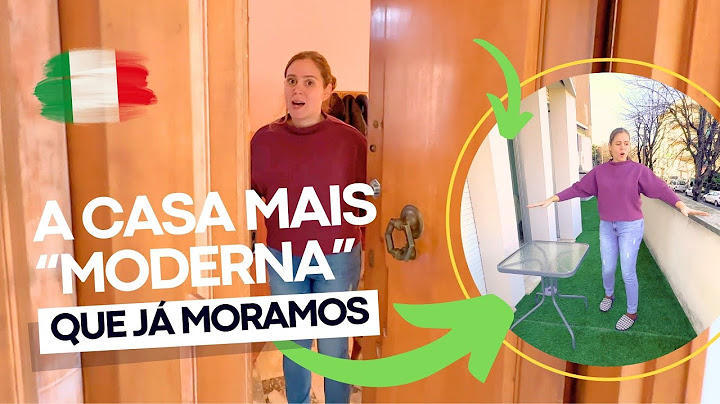 Mostrando nossa nova casa na Itália: nunca moramos numa casa assim!