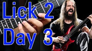 lick 2 day 3 (major string skipping lick) one lick in one week challenge