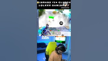 "Insane 1v4 Clutch 🤯 | LolzZz Gaming" | #shorts #bgmi #pubgmobile #lolzzzgaming