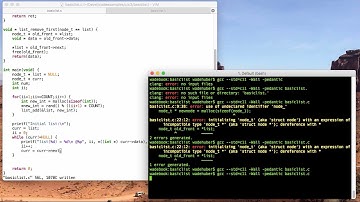 basiclist.c - A simple Linked List Implementation in C