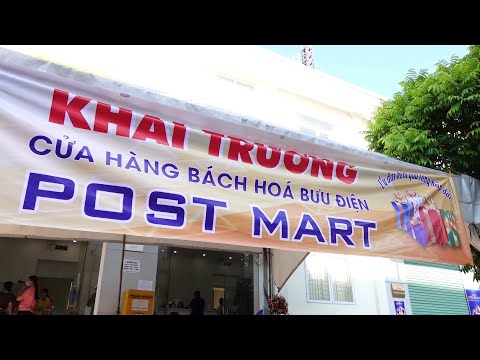 Video Khai trương Bách hóa Bưu điện Lạc Sơn - Hòa Bình - youtube