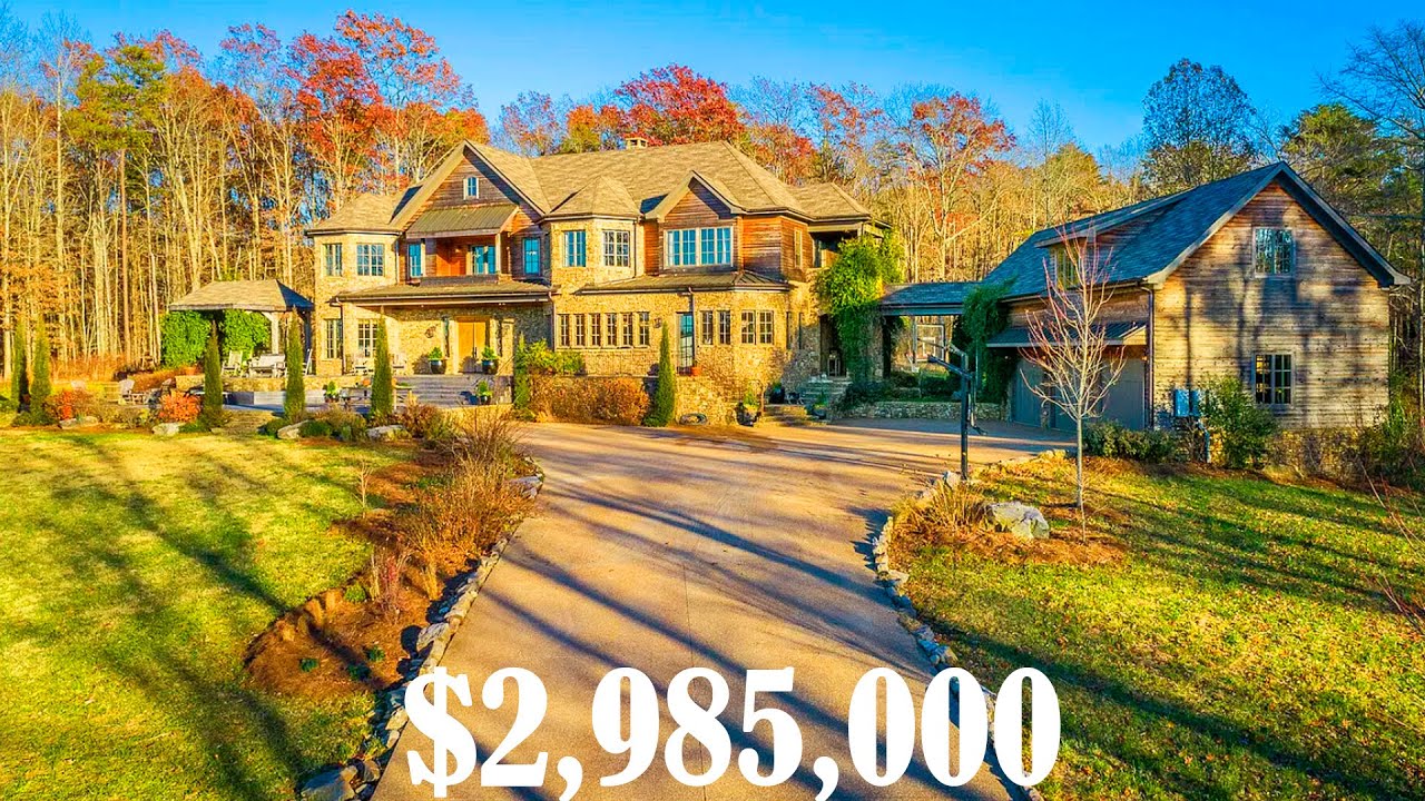 Luxury house in USA for 2,985,000. Tour of the mansion. YouTube