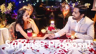 Rakesh & Prajakta || Surprise proposal || I finally Proposed her !!! :) || Engaged