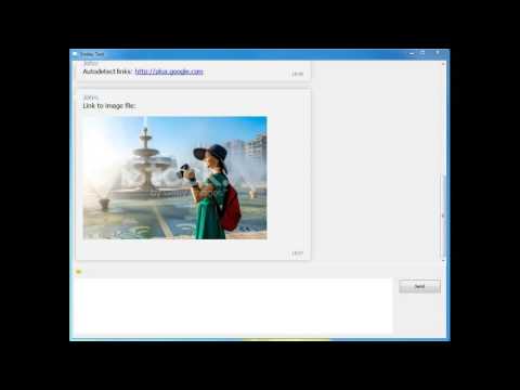 HTML Library - Sample Chat Application
