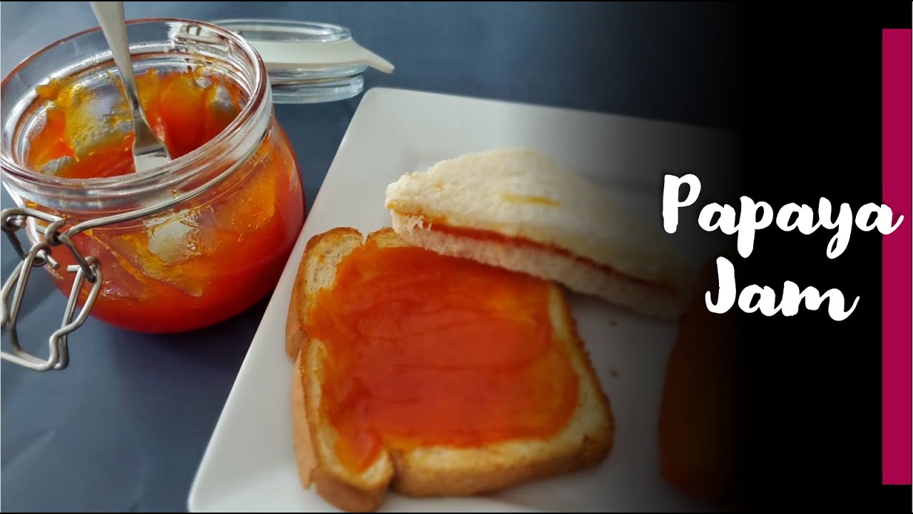 Easy Papaya Jam Recipe / Only 3 Ingredients / Easy Jam Recipe by Sans