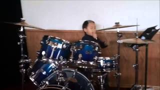 3 Year Old Asian Drummer!
