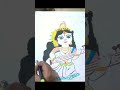 Gyan Ki Devi Maa Saraswati #drawing #art #maasarswati#craft