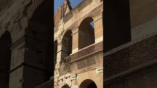 A Glimpse of the Colosseum in Rome, Italy