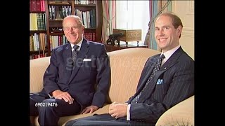 [Getty Edit] - Prince Philip and Prince Edward's DofE's Award 50th Anniversary Interview (Oct 2005)