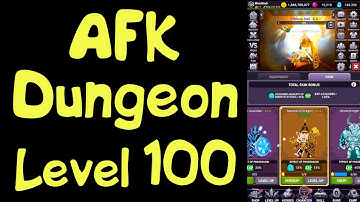 AFK Dungeon Idle Action RPG 100 lvl