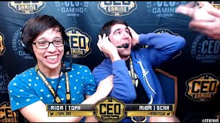 Toph/Scar/Mango Commentary Highlights @ CEO 2015