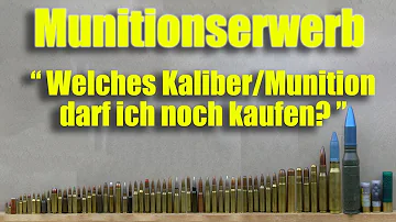 Wie viel Munition darf man zuhause lagern Deutschland?