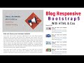 responsive blog In Bootstrap5 | Build a Responsive Blog Layout In Bootstrap 5 | Responsive