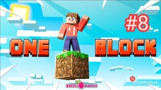 Minecraft one block Survival series episode 8#minecraft #viral @epicdipic