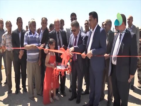 افتتاح طريق بمدخل قضاء الحمدانية بعد تأهيله من قبل بلديات نينوى