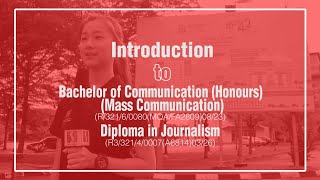 Department of Journalism and Communication studies - Programme Introduction