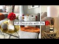 Fall Decorate with Me | Simple and Minimal Fall Décor | Shop with Me &amp; Haul | Fall 2020 Home Décor