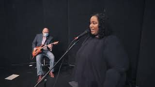 Aleesha Serrita Nedd and Dave Drury at the Charlene Larsen Center
