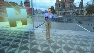 HD | Jornal Hoje's Russia Glass Studio Debut - 06/11/2018