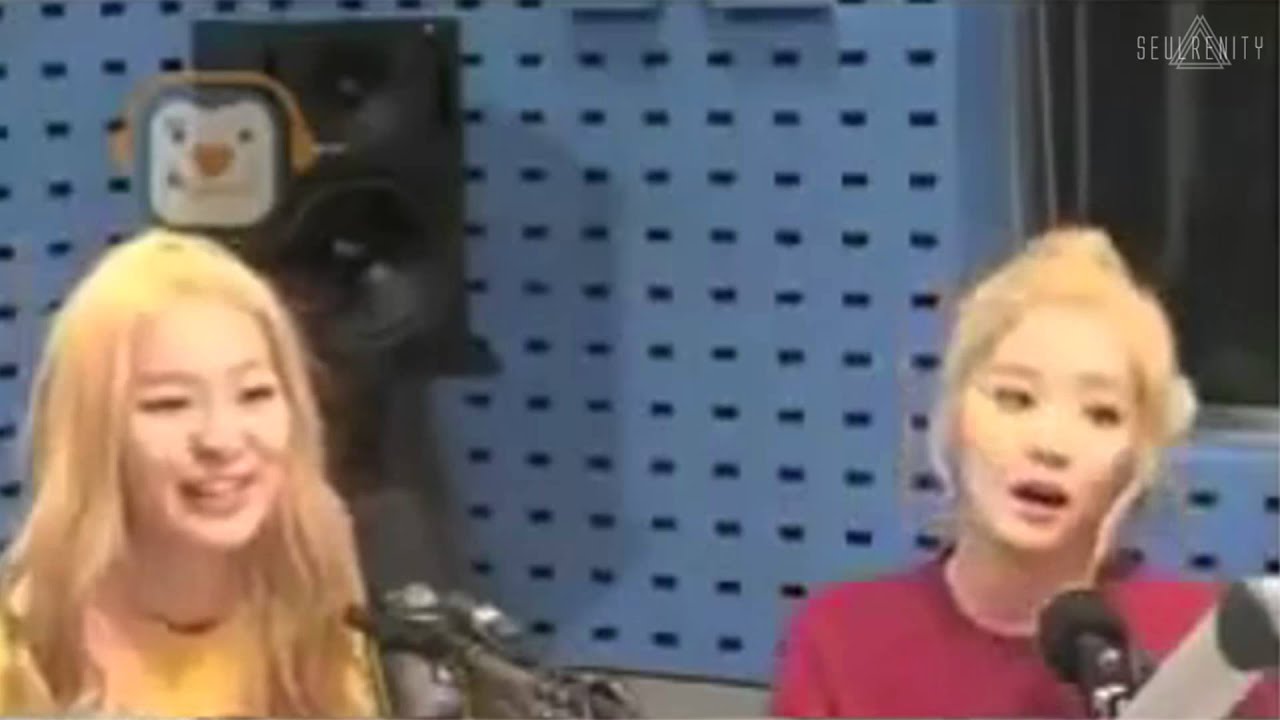 SeulRene Moment #7 - Irene's not feeling well & a worried Seulgi