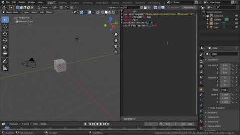 Importing FreeCAD  and Part module in Blender