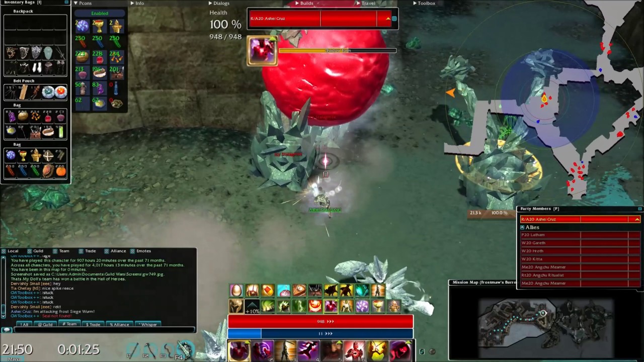 10 Minutes Frostmaw's Burrows Solo take 2