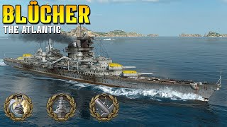 видео: Крейсер Блюхер – Демонстрация Огневой Мощи на Атлантической Карте картинка: Крейсер Блюхер – Демонстрация Огневой Мощи на Атлантической Карте