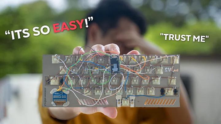 I tried to "Handwire" a Keyboard