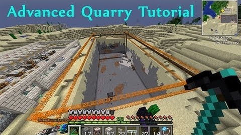 Justin Tekkit Part 16 - Advanced Quarry Tutorial