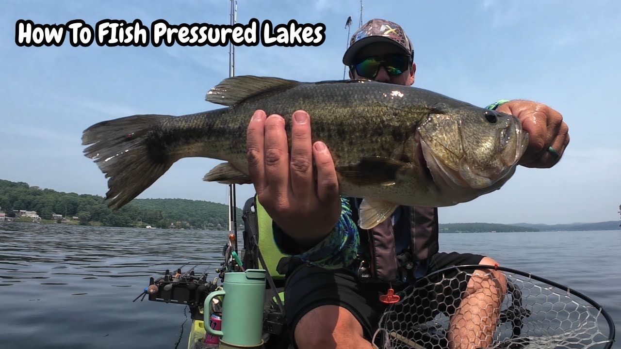 How to Fish Pressured Lakes (Catch More Fish on Crowded Waters!) - YouTube