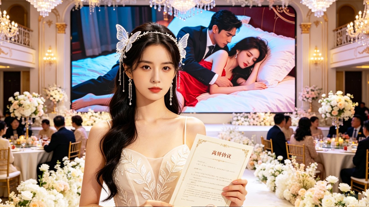 On the eve of the wedding, he stayed up all night at a hotel with his white moonlight. He was two hours late to the engagement banquet, didn't answer his phone or return messages, tore up the marriage contract in public, and turned to marry the powerful King of Beijing. He cried until he fainted! #短剧 #大女主 #逆袭 #drama