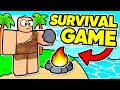 I made a survival game in roblox