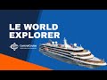 Word explorer  prsentation du navire par rivage du monde