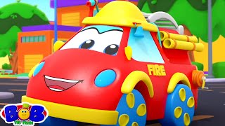 Wheels On The Firetruck Baby Song And Cartoon Video By Bob The Train