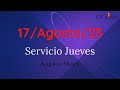 Misión Cristiana El Calvario Servicio Jueves 17 de agosto del 2023