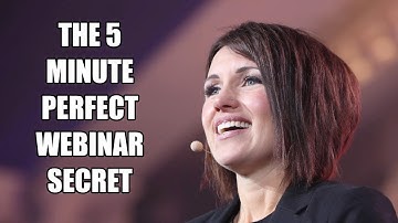 THE 5 MINUTE PERFECT WEBINAR SECRET  - Jaime Cross