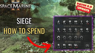 Space Marine 2 Siege Spending | Warhammer 40,000: Space Marine Siege Points