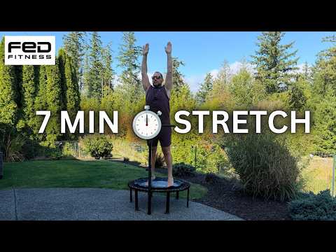 7-Minute Rebounding Stretch Workout #8 with Trophy Jeff | FED FIT 7
