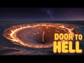 Exploring the Darkest Door to Hell in Derweze gas crater! Turkmenistan #doortohell