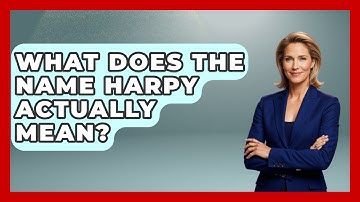 What Does The Name Harpy Actually Mean? - Exploring Ancient Myths