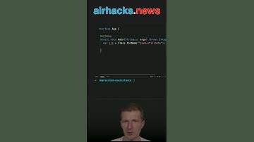 The Deprecated Class.newInstance #java #shorts #coding #airhacks