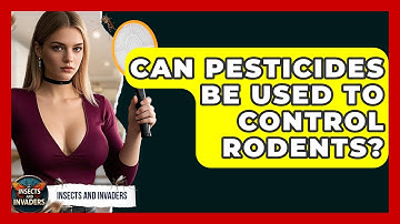 Can Pesticides Be Used To Control Rodents? - Insects and Invaders