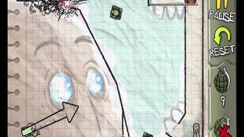 Fragger Stick Man Level 17 - Solution Walkthrough