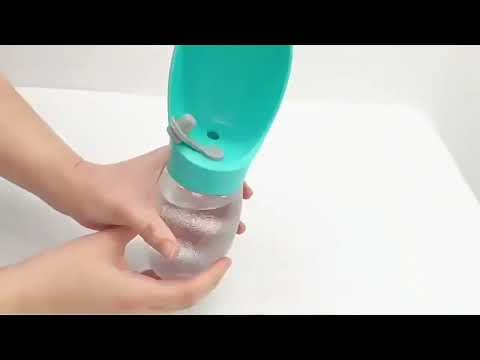 Пляшка-поїлка для домашніх тварин, видео 1